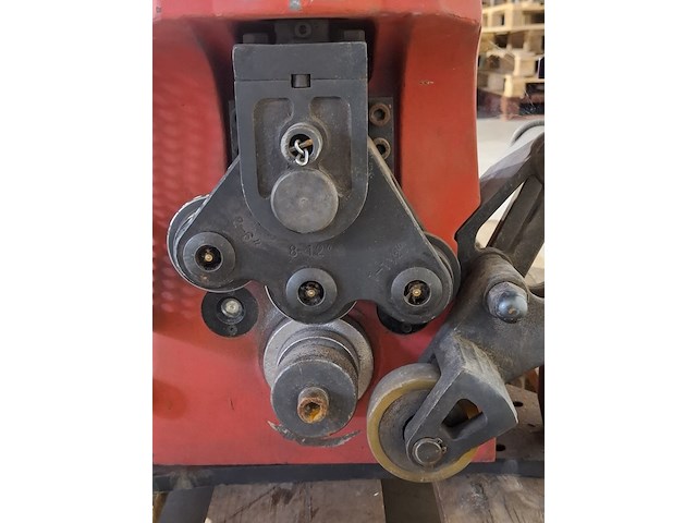 Rolgroefapparaat 2-12" 230v op onderstel rothenberger, ro groover 2-12" hydraulic, bouwjaar 2019 - afbeelding 5 van  10