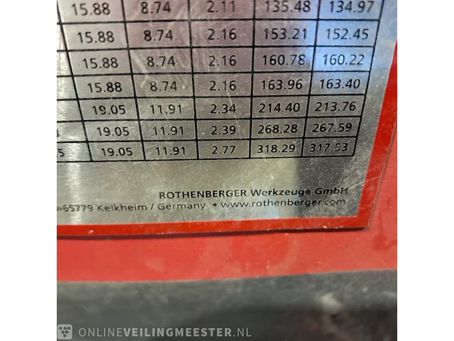 Rolgroefapparaat rothenberger, ro groover 2-12" hydraulic, bouwjaar 2019 - afbeelding 6 van  15