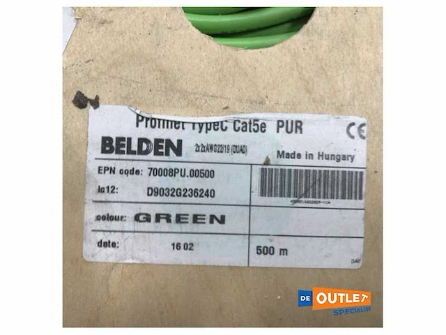 Roll called 70008pu.00305 cat5 network cable 500 meters - afbeelding 3 van  4