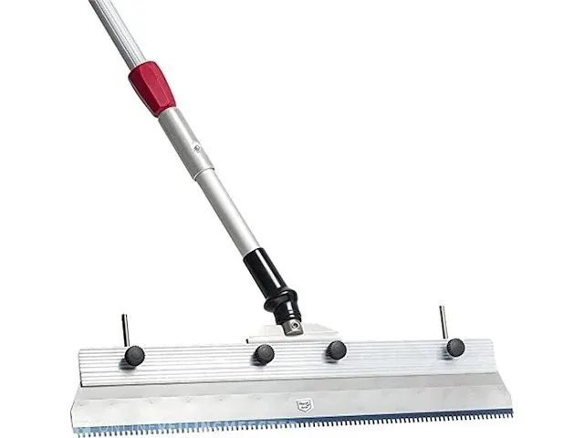 Roll rakel with insert r2 and 2 pins including hinge scraper head and telescopic handle roll - afbeelding 2 van  5