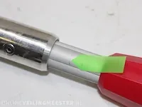 Roll rakel with insert r2 and 2 pins including hinge scraper head and telescopic handle roll - afbeelding 4 van  5
