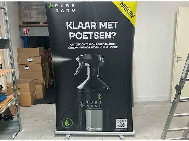 Roll-up banner (4x) - afbeelding 1 van  2
