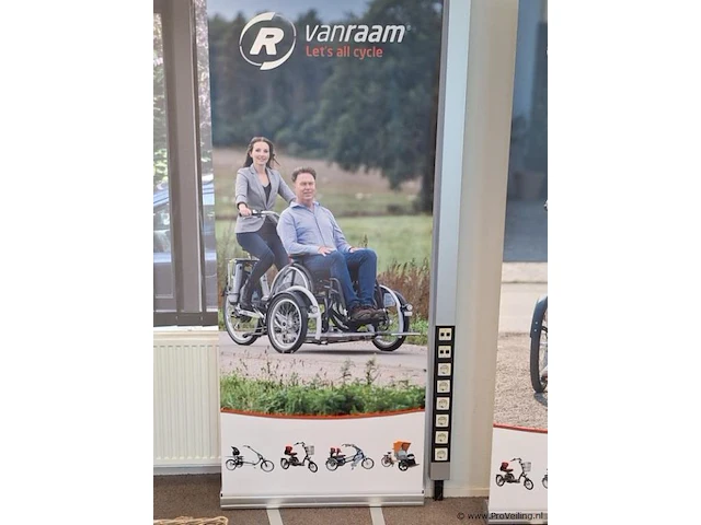 Roll-up banner met opdruk "vanraam" - afbeelding 2 van  2