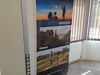 Roll-up banner met opdruk "vsf fahrradmanufraktur" - 86x210cm - afbeelding 1 van  2