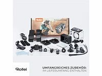 Rollei actioncam d6pro 5k-video, 2,2 ips-touchscreen, waterdichte behuizing tot 30 m, 6-assige beeldstabilisatie - afbeelding 3 van  5