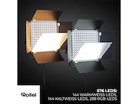 Rollei vibe panel 900 rgb pixel pro lichtpaneel - afbeelding 2 van  4