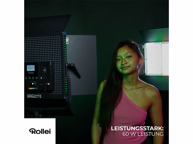 Rollei vibe panel 900 rgb pixel pro lichtpaneel - afbeelding 3 van  4