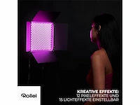 Rollei vibe panel 900 rgb pixel pro lichtpaneel - afbeelding 4 van  4