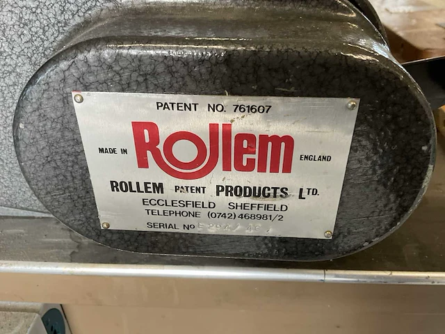 Rollem e 294 / 40 rilmachine - afbeelding 6 van  6