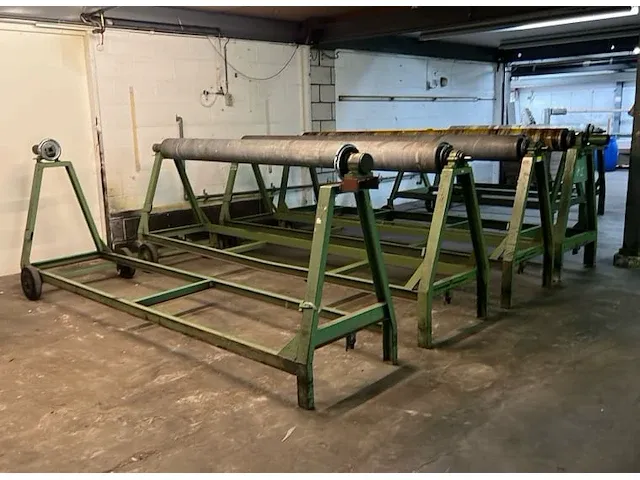 Rollen transportwagens (4x) - afbeelding 1 van  8