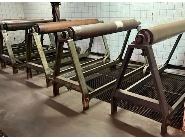 Rollen transportwagens (6x) - afbeelding 4 van  5