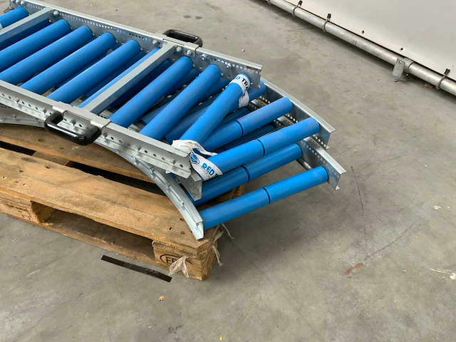 Rollenbaan bocht + recht stuk (3x) - afbeelding 3 van  6