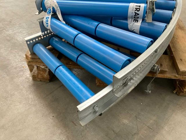 Rollenbaan bocht + recht stuk (3x) - afbeelding 5 van  6