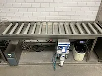 Rollenbaan korven-afvoertafel - afbeelding 3 van  5