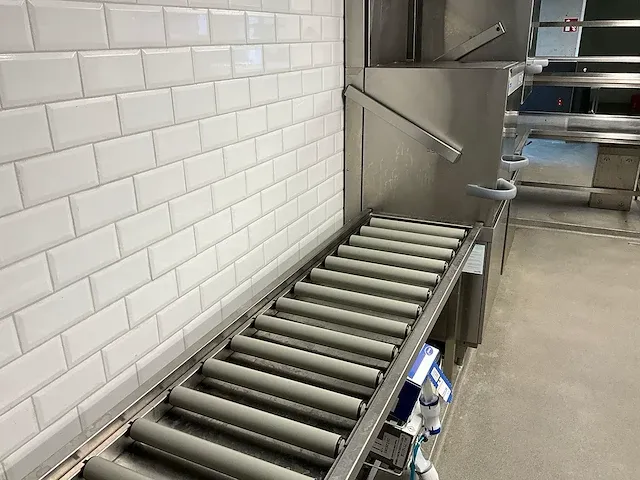 Rollenbaan korven-afvoertafel - afbeelding 4 van  5