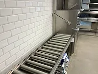 Rollenbaan korven-afvoertafel - afbeelding 4 van  5