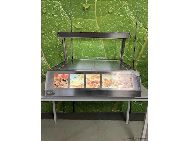 Roller grill international warmhoudvitrine model vvc 800/10 - 80x73x61,5cm - afbeelding 1 van  10