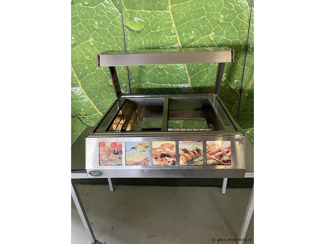 Roller grill international warmhoudvitrine model vvc 800/10 - 80x73x61,5cm - afbeelding 3 van  10