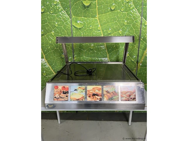 Roller grill international warmhoudvitrine model vvc 800/10 - 80x73x61,5cm - afbeelding 4 van  10