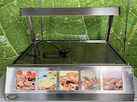 Roller grill international warmhoudvitrine model vvc 800/10 - 80x73x61,5cm - afbeelding 4 van  10