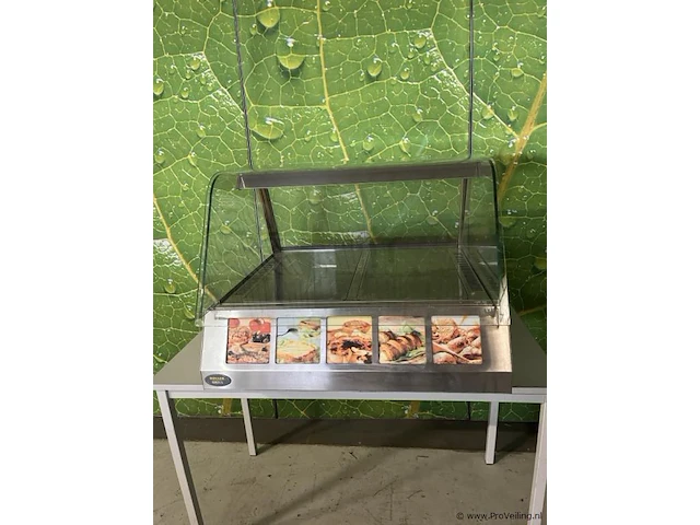 Roller grill international warmhoudvitrine model vvc 800/10 - 80x73x61,5cm - afbeelding 10 van  10