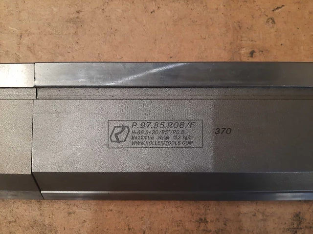 Rolleri boven gereedschap - p.97.85.r08/f systeem amada - kantbank - afbeelding 3 van  4