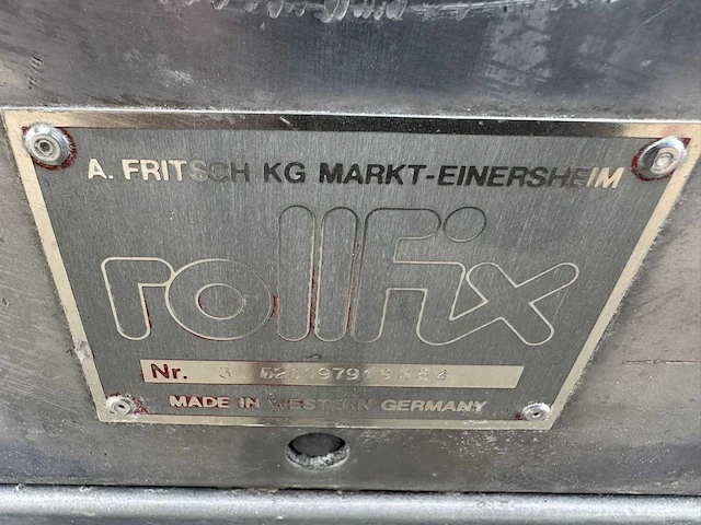 Rollfix - uitroltafel - uitrolmachine - afbeelding 6 van  6