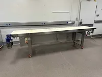 Rollmatic - tb 3500 - rvs transportband - afbeelding 1 van  9