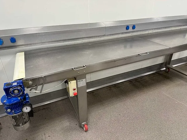 Rollmatic - tb 3500 - rvs transportband - afbeelding 9 van  9