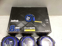 Rolmaat 8 meter professioneel (6x) - afbeelding 3 van  3