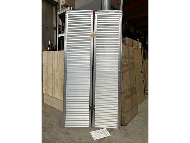 Rolstoel oprijplaat 270 kg opvouwbaar jago - afbeelding 1 van  4