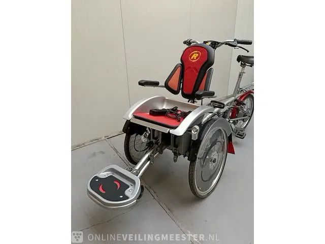 Rolstoelfiets van raam, o-pair² - 3x elektrische trapondersteuning - afbeelding 2 van  12