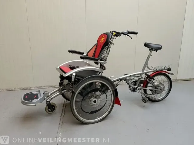 Rolstoelfiets van raam, o-pair² - 3x elektrische trapondersteuning - afbeelding 1 van  12