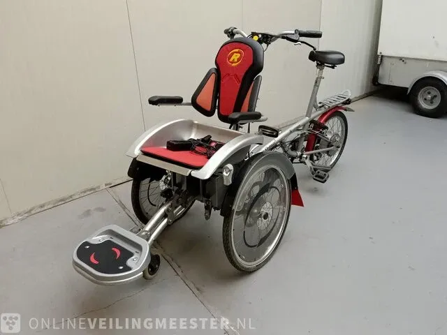 Rolstoelfiets van raam, o-pair² - 3x elektrische trapondersteuning - afbeelding 5 van  12