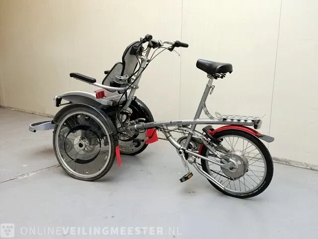 Rolstoelfiets van raam, o-pair² - 3x elektrische trapondersteuning - afbeelding 6 van  12