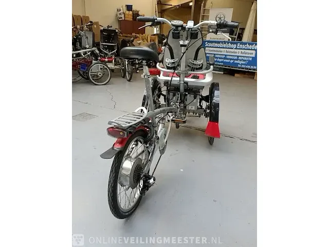 Rolstoelfiets van raam, o-pair² - 3x elektrische trapondersteuning - afbeelding 7 van  12