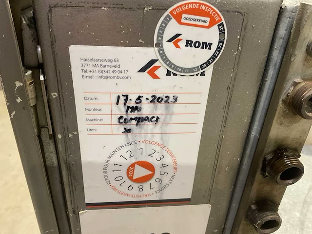 Rom compact rioolreinigingsmachine - afbeelding 6 van  9