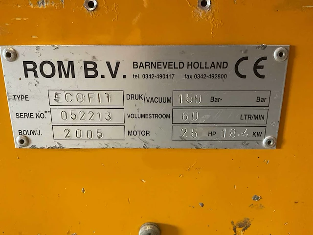 Rom ecofit rioolreinigingsmachine inbouw - afbeelding 6 van  14