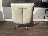 Rom lederen draaifauteuil - afbeelding 4 van  12