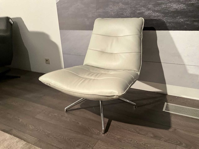 Rom lederen draaifauteuil - afbeelding 5 van  12