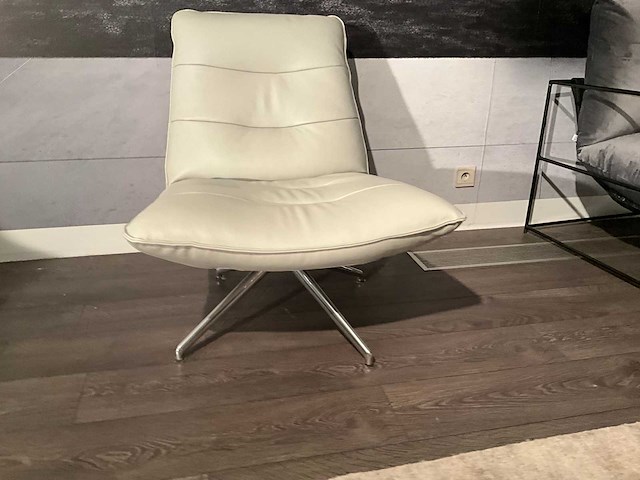 Rom lederen draaifauteuil - afbeelding 10 van  12