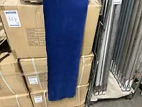 Rom88 royal blue fleece sjaal (120x) - afbeelding 1 van  2