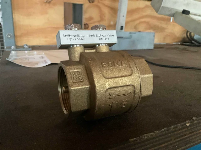 Roma / overdijk 1.1/2” anti hevelklep (28x) - afbeelding 1 van  3