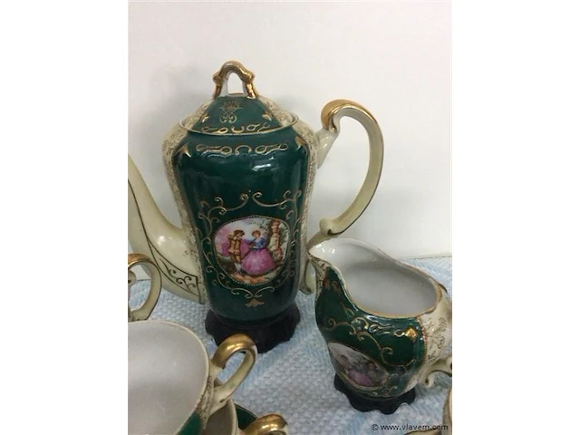 Romantisch koffieset - afbeelding 2 van  3