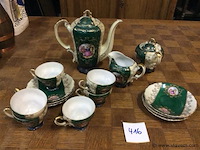 Romantisch koffiestel compleet - afbeelding 1 van  4