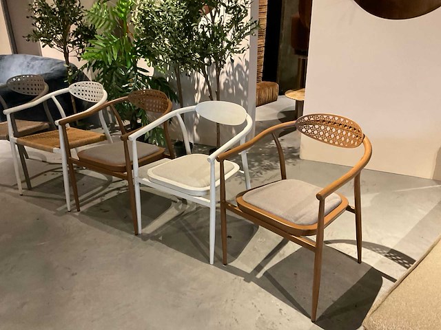 Rome tuinstoelen (5x) - afbeelding 2 van  11