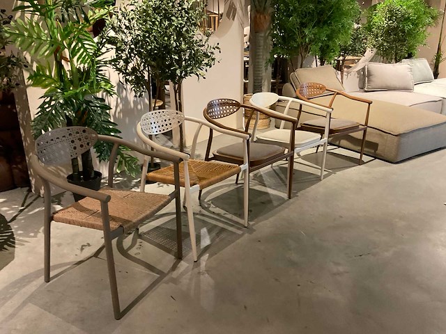 Rome tuinstoelen (5x) - afbeelding 1 van  11