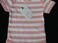 Rompertjes - 3-6mnd - roze - 4 verpakkingen á 5 stuks - afbeelding 1 van  2