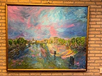Ron van den bosch - aan het water in amsterdam - afbeelding 1 van  4
