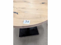 Rond - bijzettafel 80 cm. - afbeelding 1 van  1